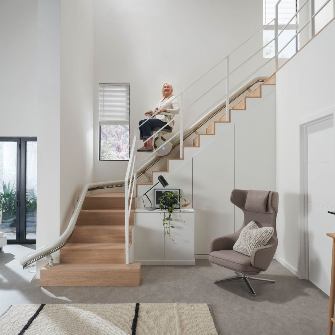 Flow X customized stairlift from Access BDD