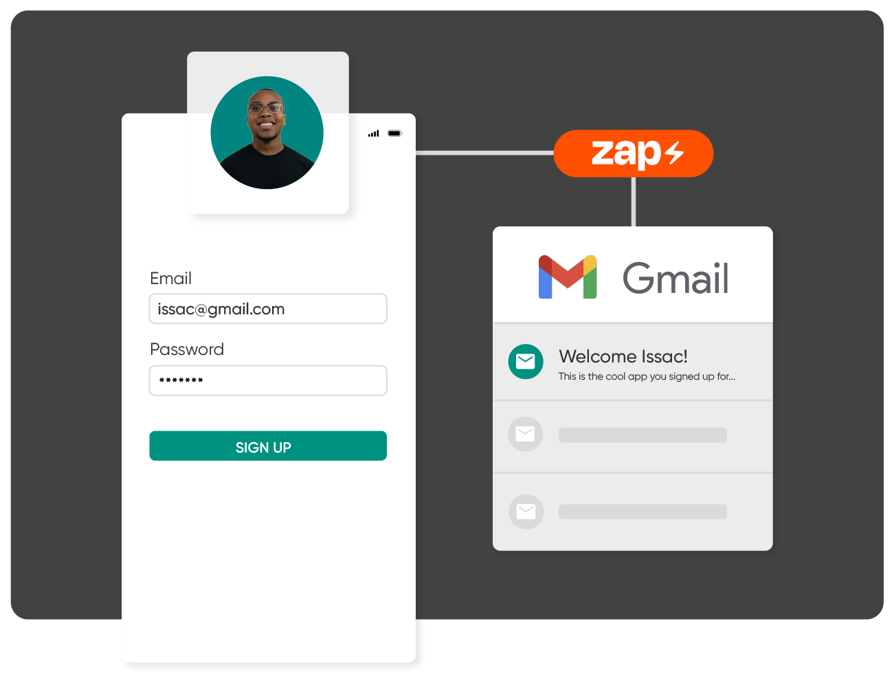 Zapier feature hero image