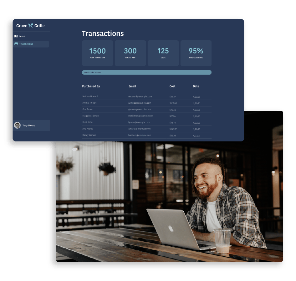 Create a branded experience for your business image