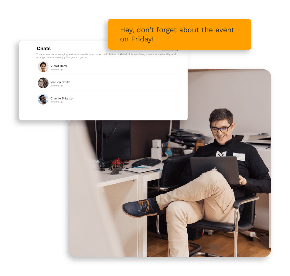 Message with Your Customers Directly Image