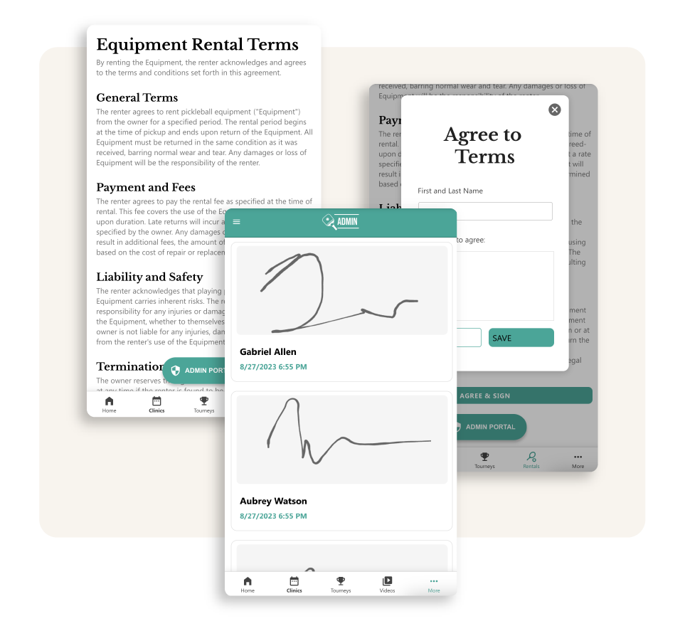 Use the online signature pad app image