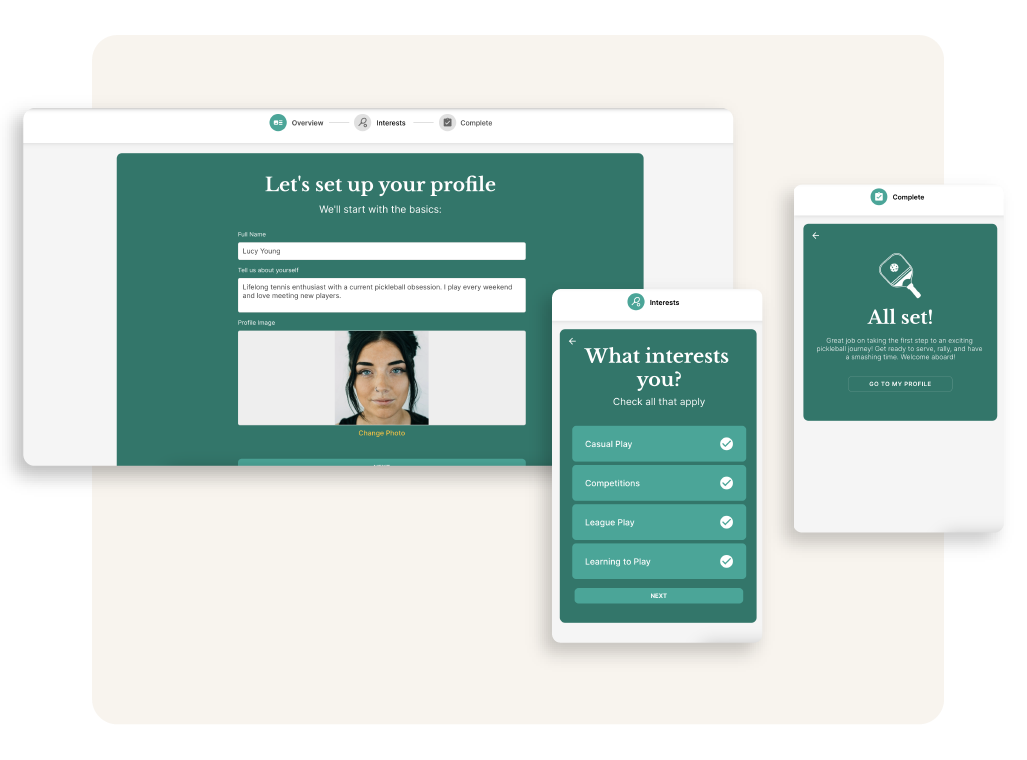 Onboard Your Users with a No Code App Graphic