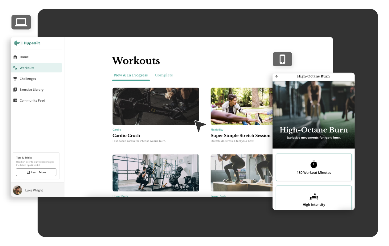 Assign Workouts in Your Custom Personal Training App
