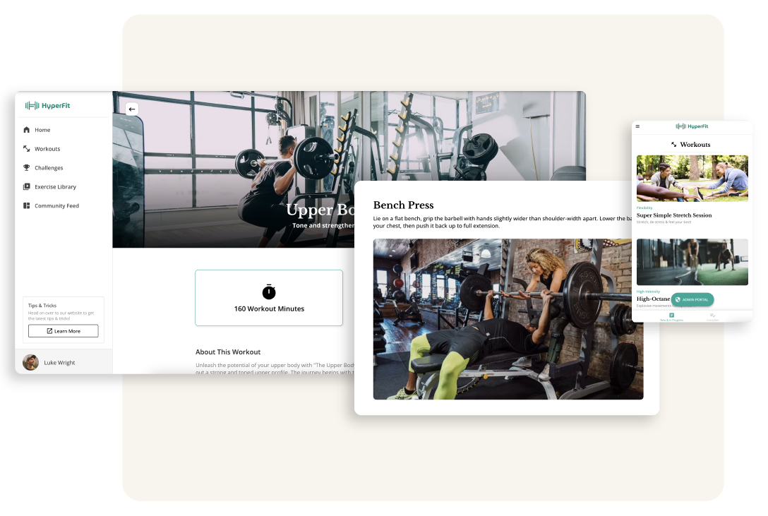 Create Custom Workouts for Your Clients in an App Image
