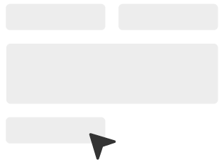 A simple form with a mouse cursor. 